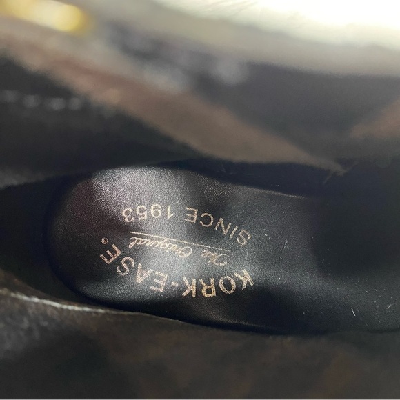 Kork Ease Riley Black Distressed Suede Bootie 7M - Picture 12 of 14